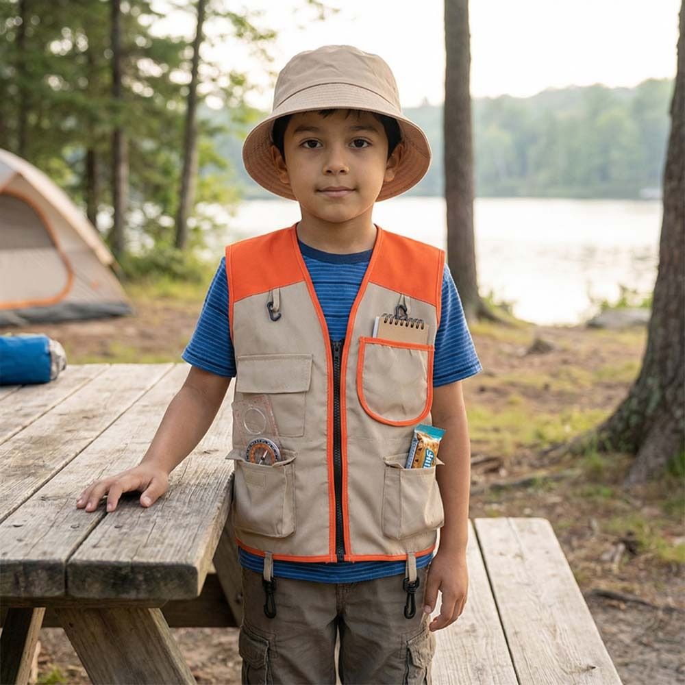 Outdoor Adventure Movies - Zomerkleding Explorer Vest Gereedschapskleding Rollenspel Gereedschap