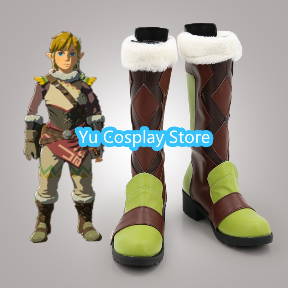Outdoor Adventure Exhibition - Link Cosplay Boots Game Accurate Link-schoenen