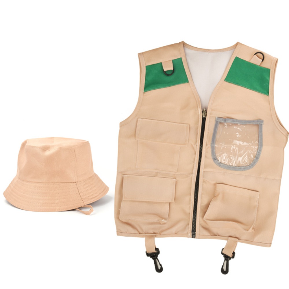Outdoor Adventure Movies - Zomerkleding Explorer Vest Gereedschapskleding Rollenspel Gereedschap