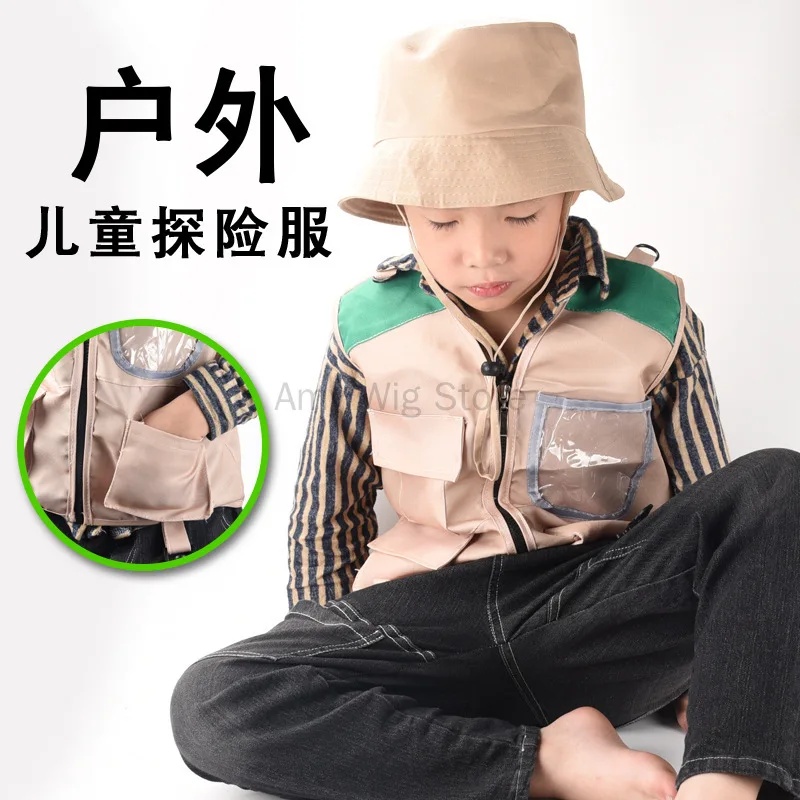 Outdoor Adventure Movies - COSKids Safari Explorer Vest & Hoed