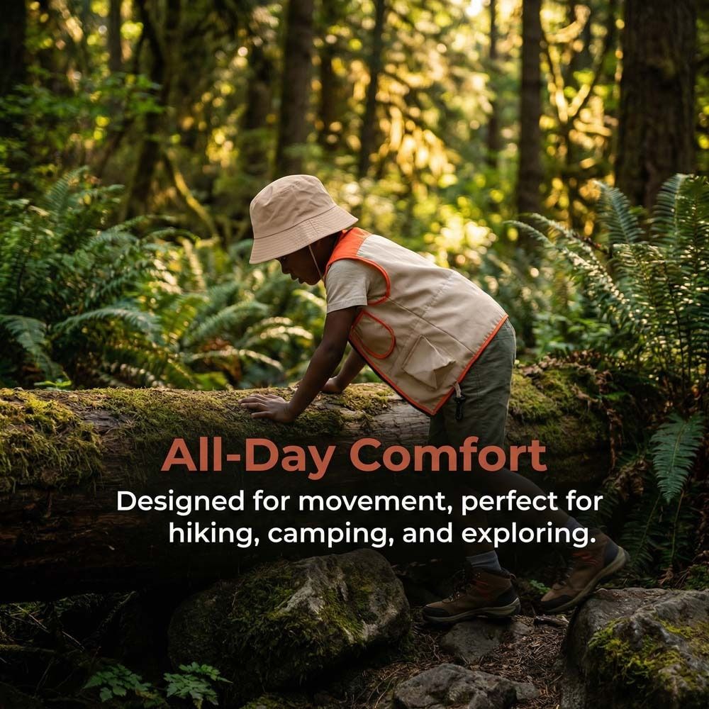 Zomerkleding Explorer Vest Ger - Outdoor Adventure Movies recensie en prijs