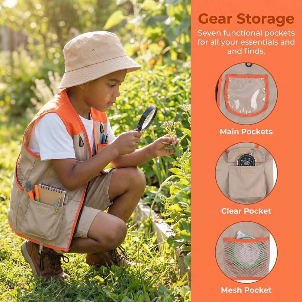 Zomerkleding Explorer Vest Ger - Outdoor Adventure Movies recensie en prijs