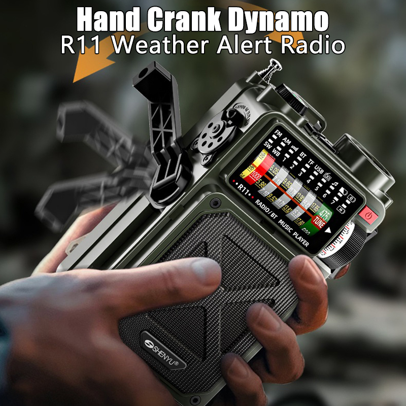 Handbediende nood-zonne-Blueto - Emergency Radio Solar recensie en prijs