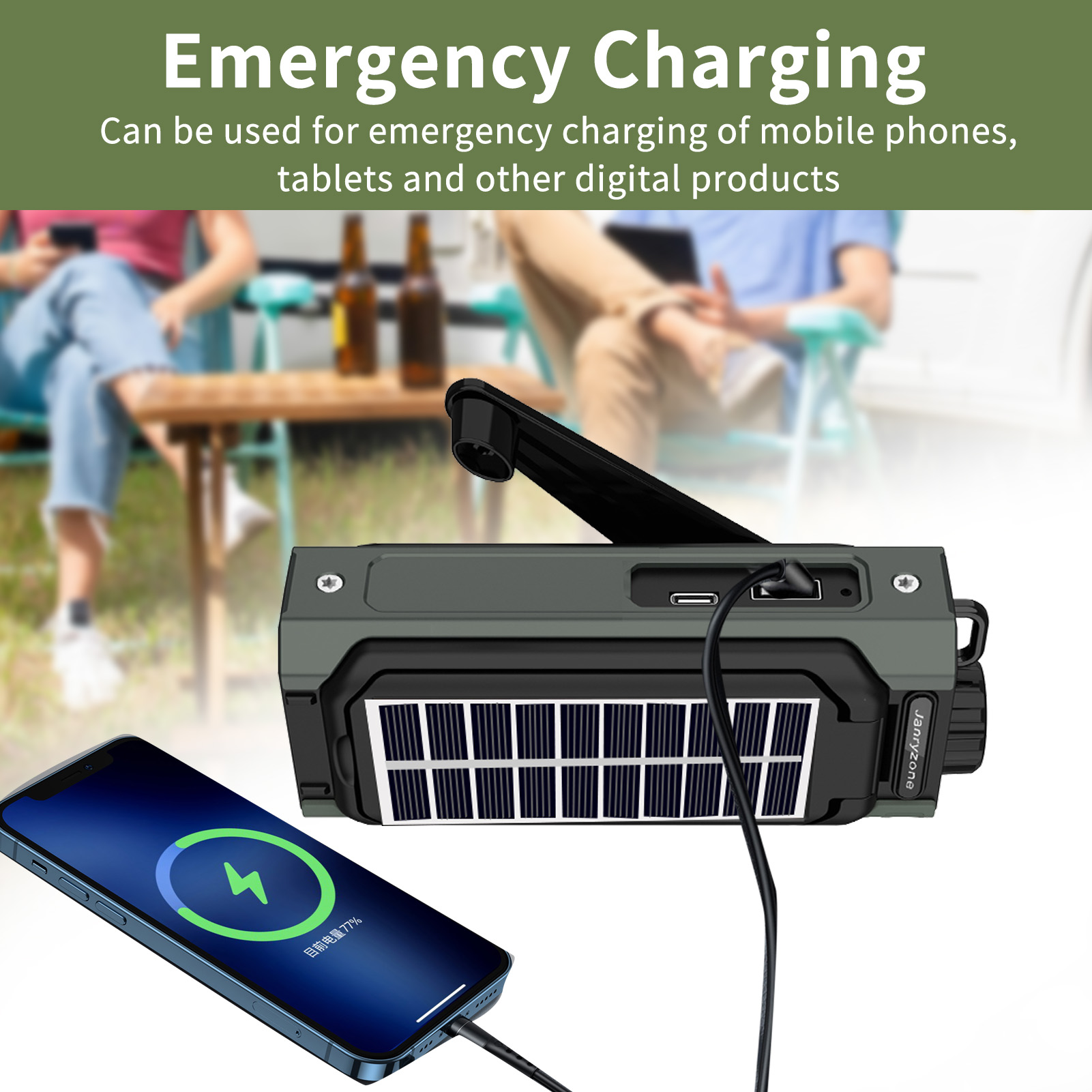 Noodradio AM/FM 2026 met power - Emergency Radio Solar recensie en prijs