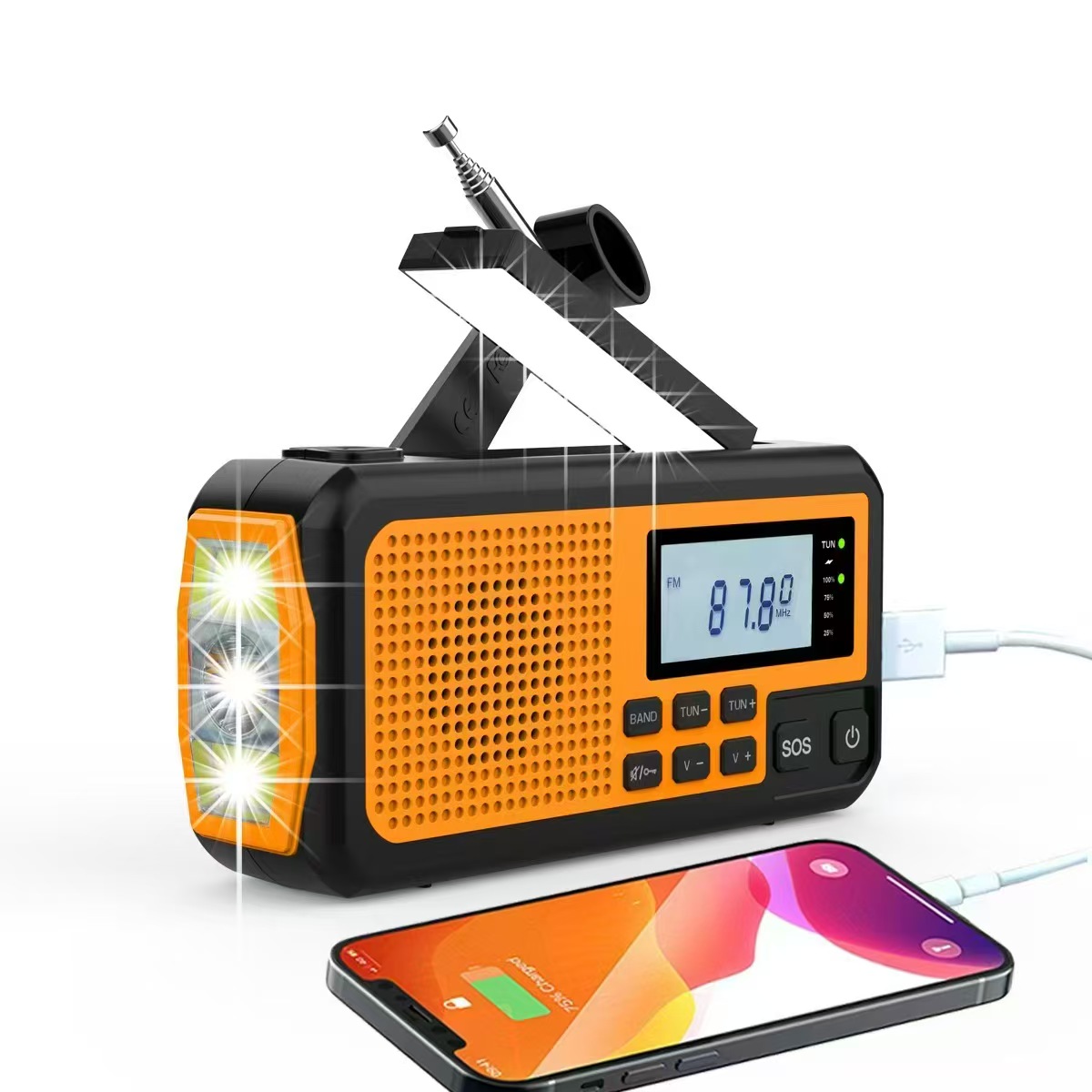 Voor Spaanse kerstcadeaus: noo - Emergency Radio Solar recensie en prijs