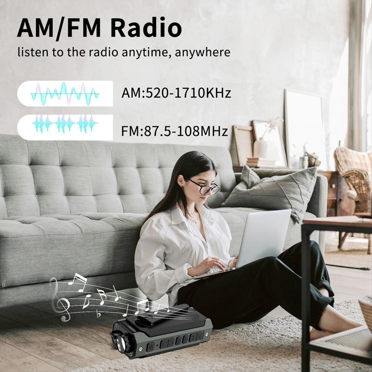 A26Z draagbare zonne-energi ra - Emergency Radio Solar recensie en prijs