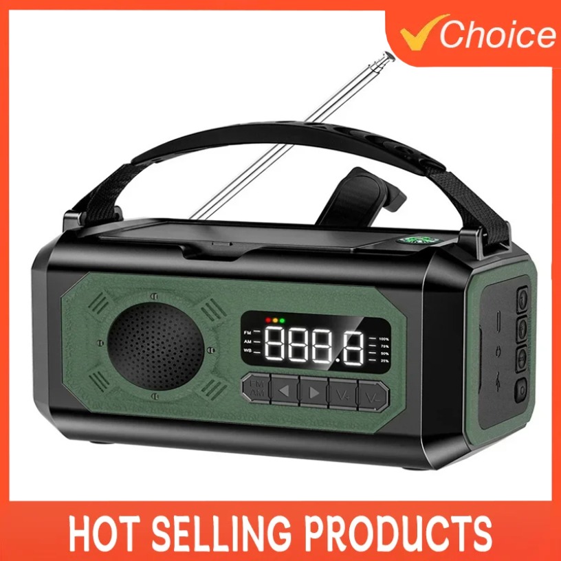 Draagbare 12000mAh Noodradio A - Emergency Radio Solar recensie en prijs