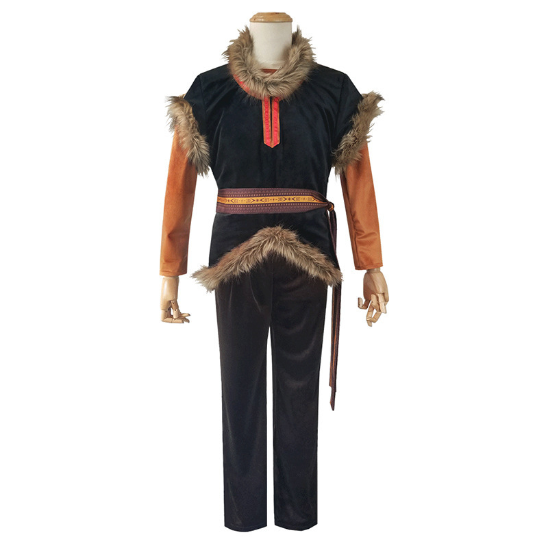 Frozen 2 Kristoff Cosplay Kost - Outdoor Adventure Movies recensie en prijs