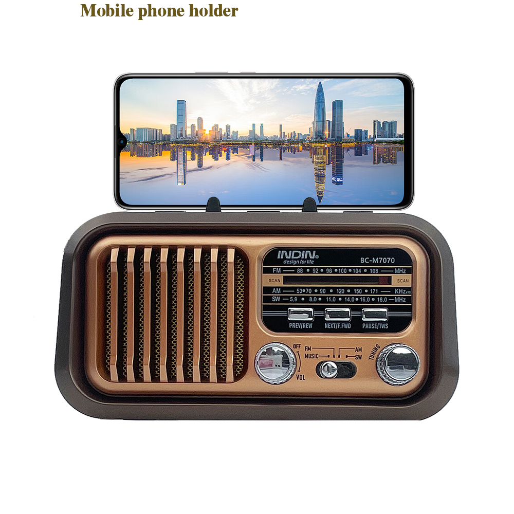 Draagbare AM FM SW vintage rad - Emergency Radio Solar recensie en prijs