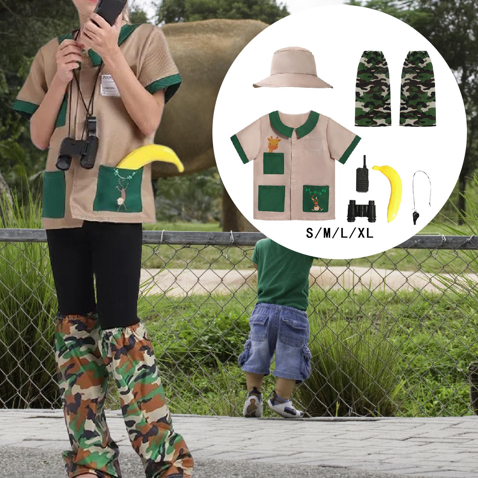 Explorer-kostuumset voor kinde - Zoo Outdoor Adventure Set recensie en prijs