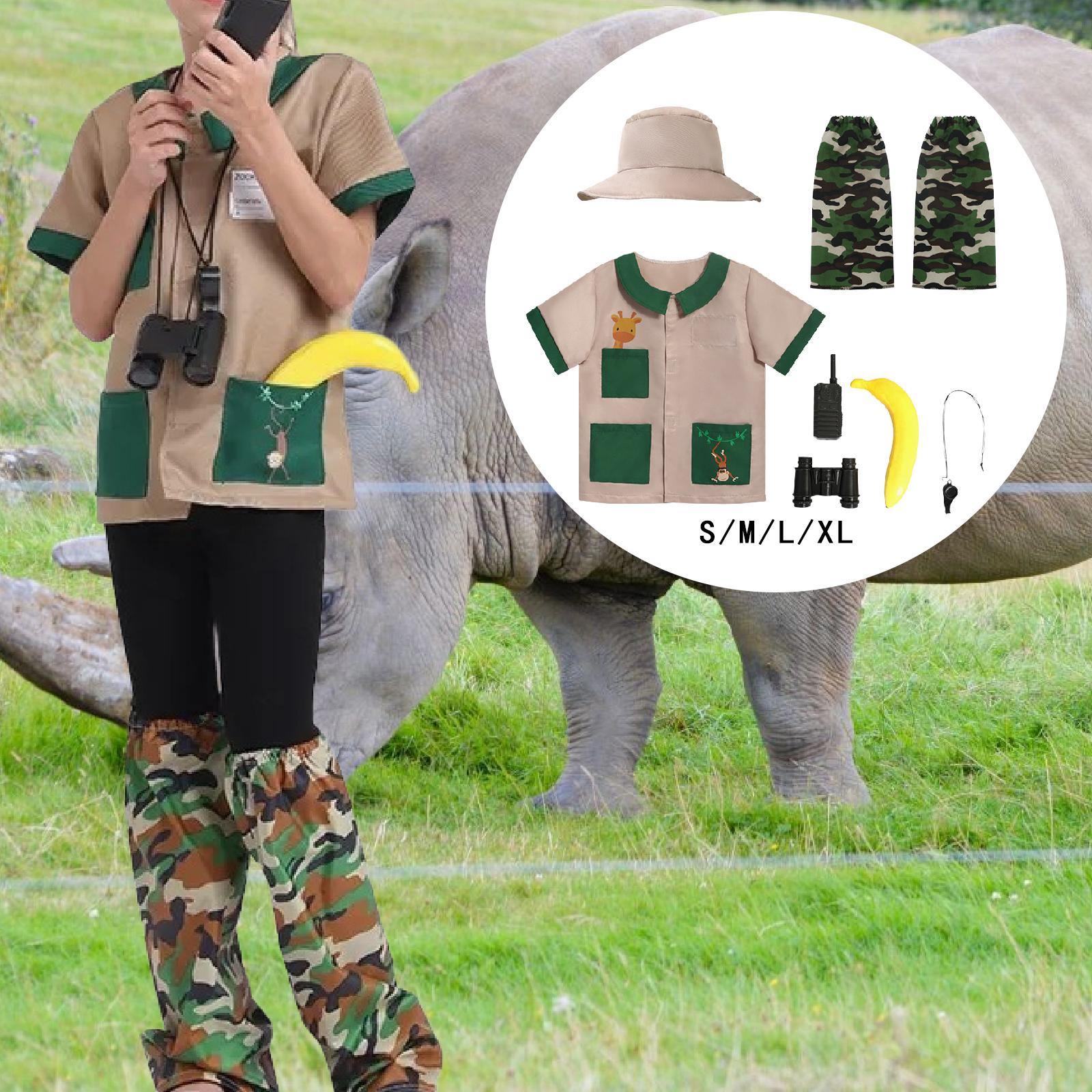Explorer-kostuumset voor kinde - Zoo Outdoor Adventure Set recensie en prijs