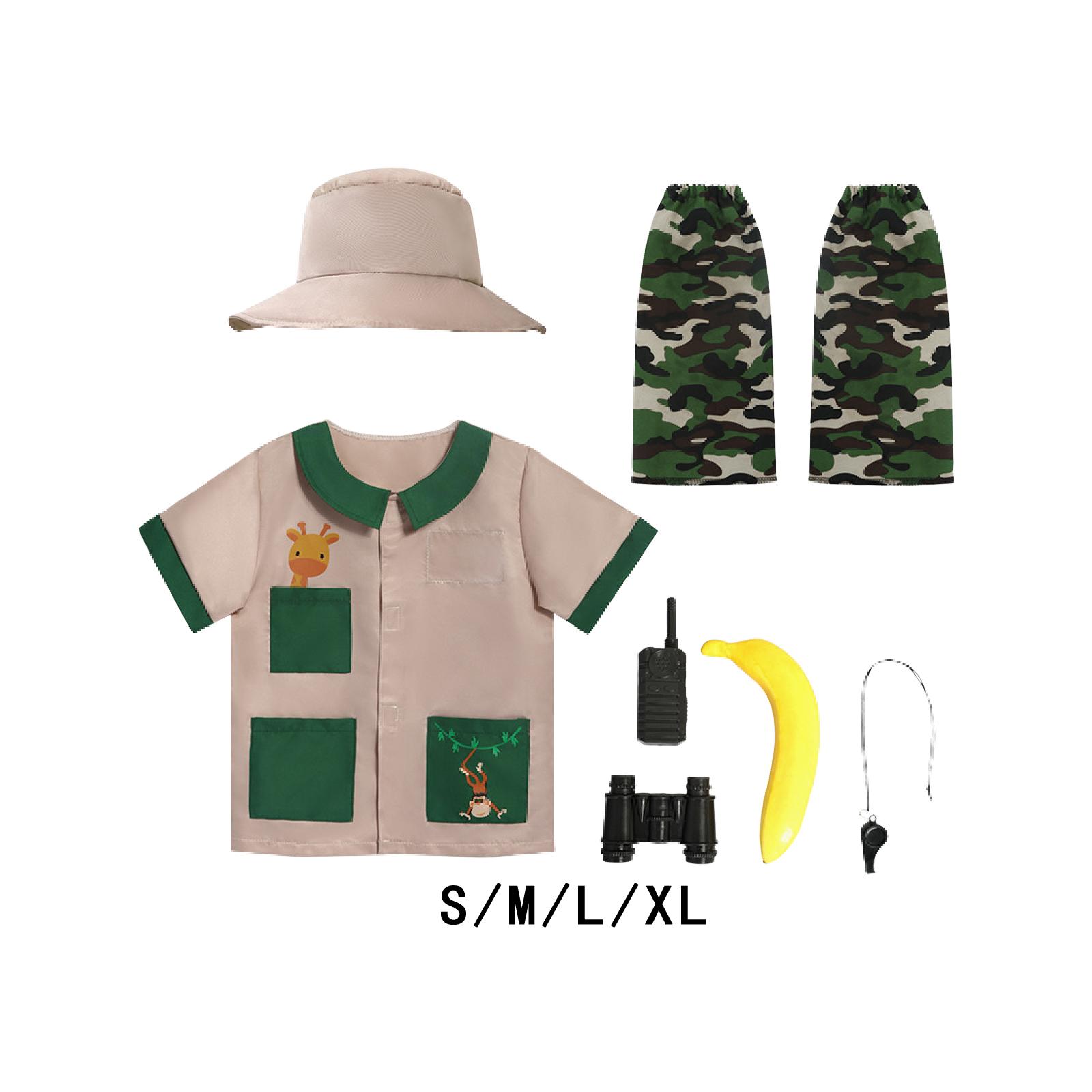 Explorer-kostuumset voor kinde - Zoo Outdoor Adventure Set recensie en prijs
