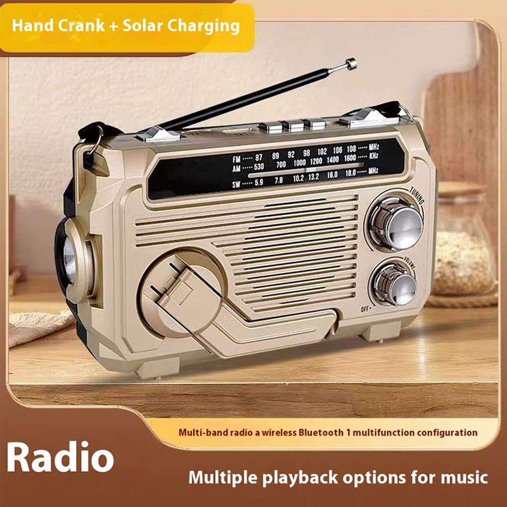 FM AM SW Radio Opladen op zonn - Emergency Radio Solar recensie en prijs